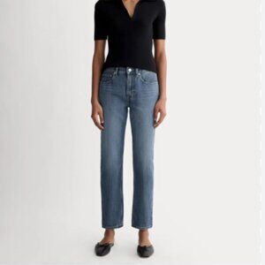 Everlane Women's Super Soft Relaxed Jean in Mid-wash Blue (Size 26 x 26)